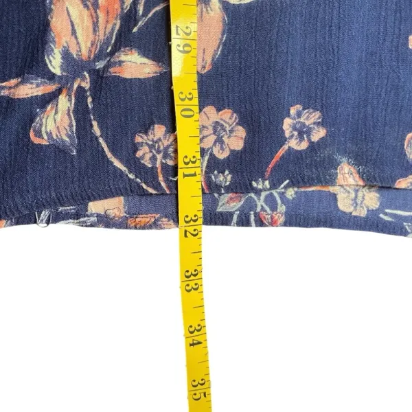 Billabong Pink & Blue‎ Floral Just Like You Dress Medium Boho Peasant Flowy - Image 10