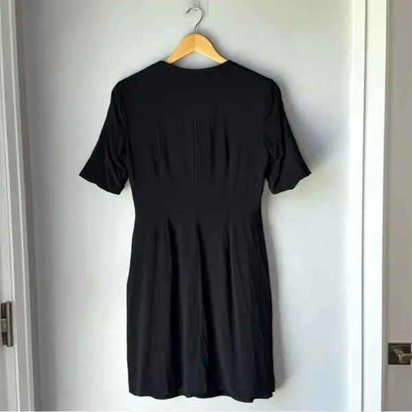 Theory Wool Blend Black Dress - Image 3