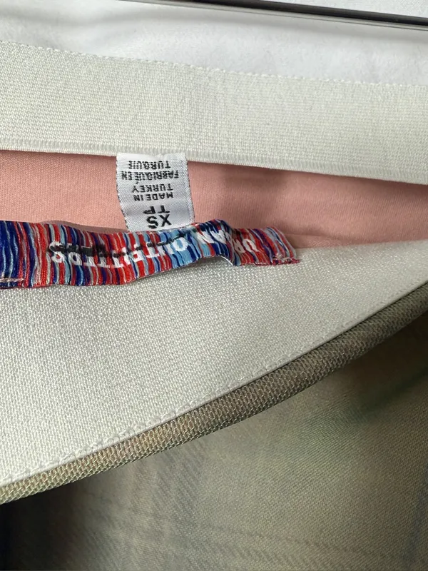UO Landscape Print Awkward Mesh Midi Skirt NWOT - Image 7