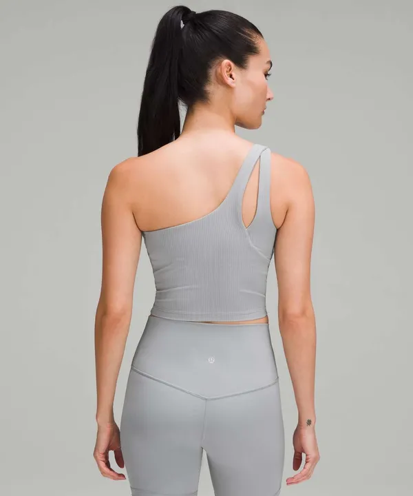 Lululemon Ribbed Nulu Asymmetrical Yoga Tank Top - Image 2