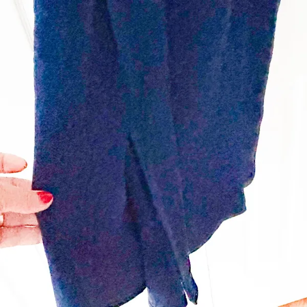 Electric & Rose Deep Blue Maxi Dress Linen Blend Size‎ XL NWT - Image 6