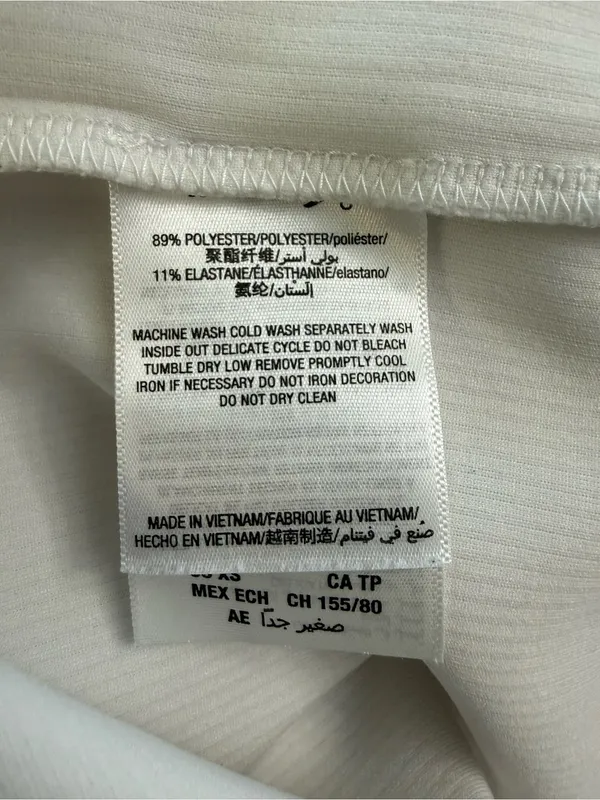 Juicy Couture White Tee Dress with Lime Graphic - Image 6