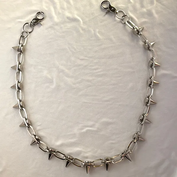 Spiked Pants Chain for Men Women,Jeans Chain,Keys Chain,Biker Wallet Chain,Streetwear Punk Hip Hop Unisex Style - Image 5