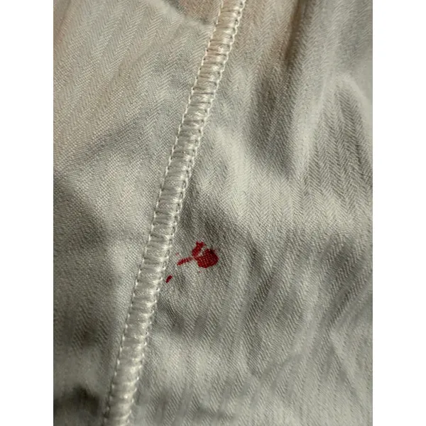 Lululemon Speed Up Low-Rise Lined Shorts 2.5" Light Blue Herringbone Size 14 REG - Image 5