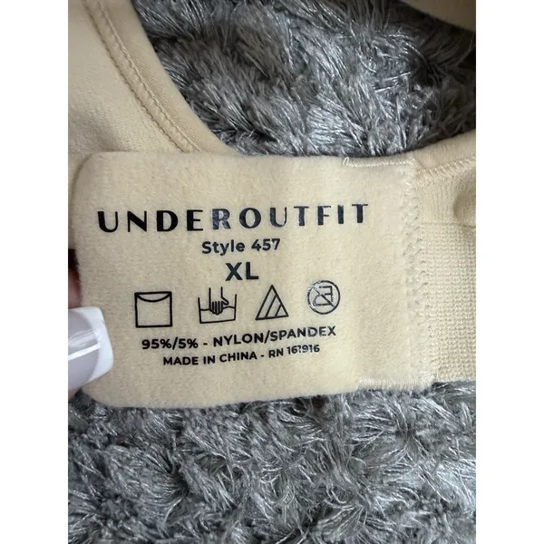 Underoutfit Style 457 Comfort Shaping Bra Size XL Beige With Bra Extender NWT - Image 6
