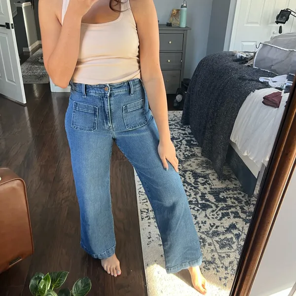 Old Navy Bell Bottom Jeans - Image 3