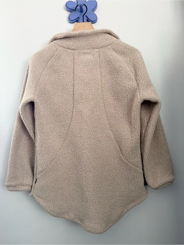 Deso Small Batch 1/2 Zip Fleece Pullover Beige Outdoor Fall Winter - Image 6