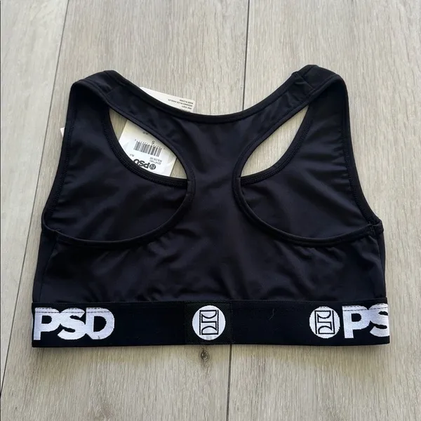 PSD Solids Sports Bra Black Small NWT - Image 7