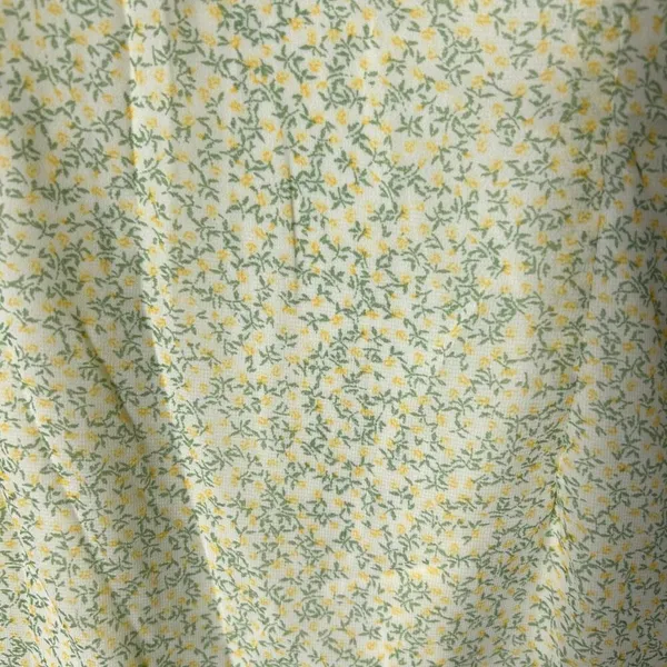 H&M Dress Womens 8 Yellow‎ Green A Line Baby Doll Spaghetti Straps Dress NEW - Image 6