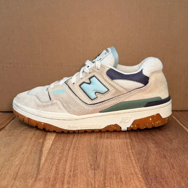 NEW BALANCE | Women's US 8 | NB 550 Sea Salt Winter Fog Sneaker Shoe BBW550NB - Image 4