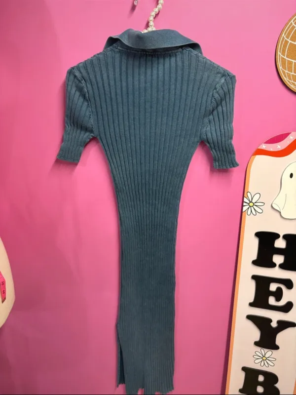 Daily Practice by Anthropologie Morris Sweater Midi Dress size xxs - Image 6