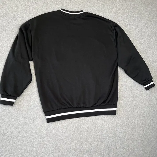 Rue 21 Chicago Champions Sweatshirt - 97 - Size‎ Small - Crew Black Red White - Image 7
