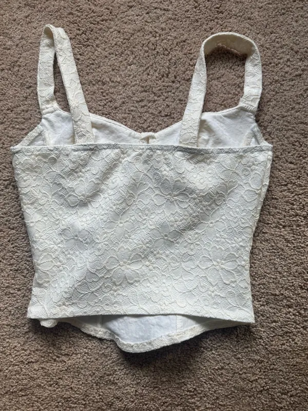 SheIn White corset - Image 2