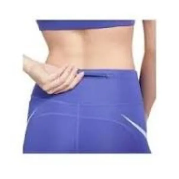 Nike NEW Women's Dri-Fit Fast Mid Rise Purple Swoosh Shorts Size XS SKU#B2481 - Image 4
