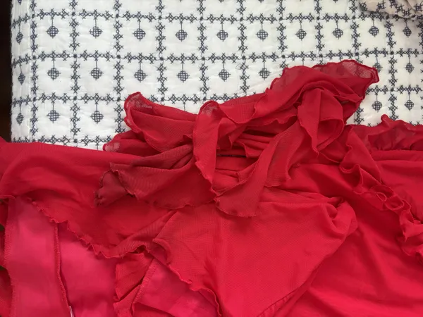 More To Come Frankie Maxi Dress In Bright Red - Image 4