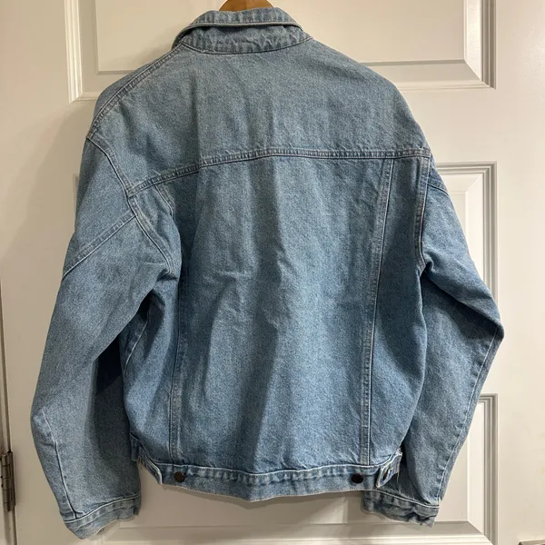 Jean Jacket Blue Size L - Image 3
