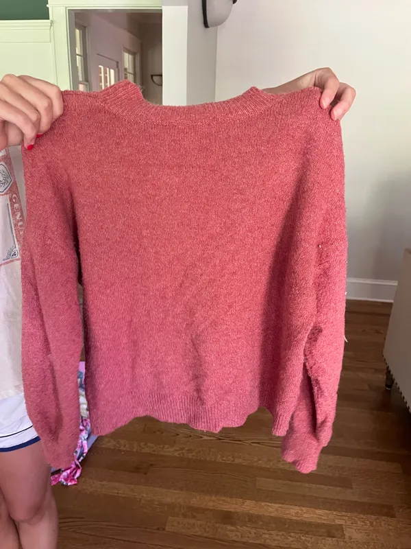 Child Sweater Pink Size L - Image 2