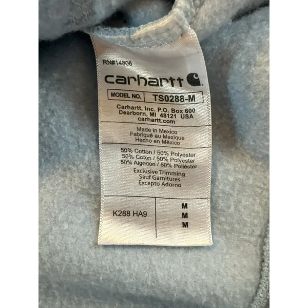 Carhartt K288‎ Logo Sleeve Hoodie – Loose Fit, Size M (Unisex) - Image 7