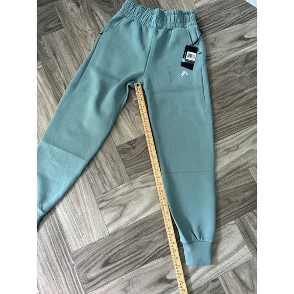 ALPHALETE WOMEN'S ELMTS RELAXED CUFFED JOGGER - Teal , Size Small - Image 7