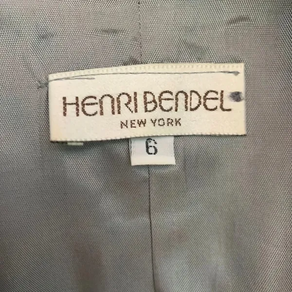 Henri Bendel Vintage Velvet‎ Collar Zip Shift Dress - Image 10