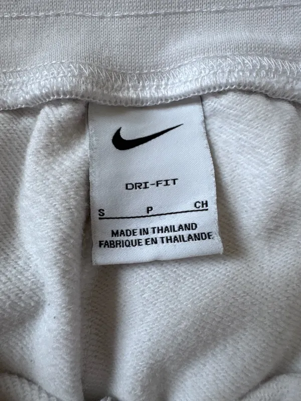 Nike Women's Dri-FIT One Mid-Rise Joggers White Size S - Image 6