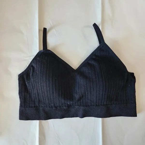Pack of 2 Sport Bra Size L black and blue - Image 4