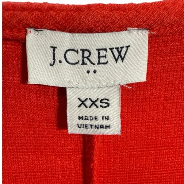 NWT J. Crew Women's Textured Knit Wrap Mini Dress Size XXS‎ Casual Vacation - Image 5
