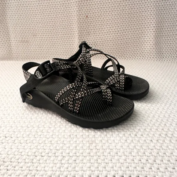 Chacos ZX/2 Classic Boost Black Comfort Strappy Sandals Women's US 7 - Image 2