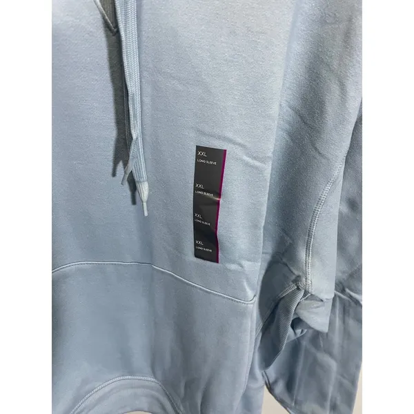 All In Motion Hoodie‎ Women XXL Blue Long Sleeve Activewear Cozy Sweatshirt Cozy - Image 3