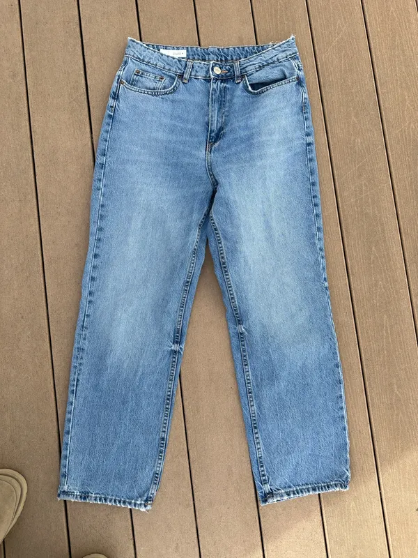 ZARA Straight Leg Jeans - Image 4