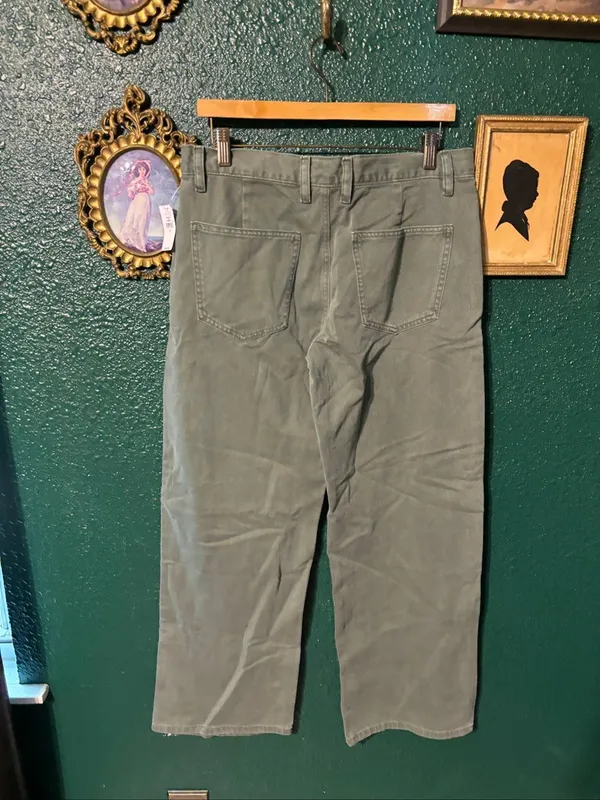 GAP GREEN NWT TROUSER PANTS SZ 6 NWT - Image 2