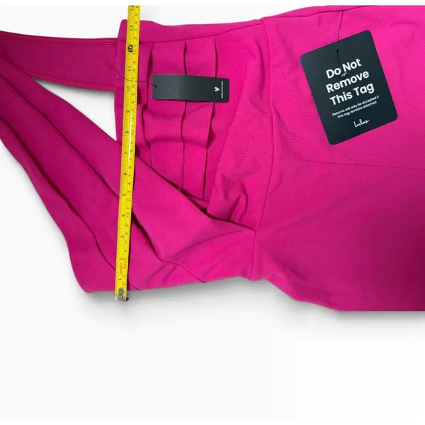 Lulus Pink Fuchsia Wide Leg Jumpsuit Womens Size Medium - Image 8