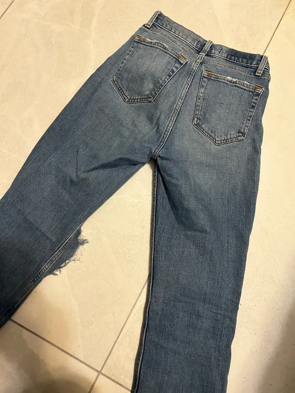 Abercrombie Ankle Straight Ultra High-Rise Jeans Curve - Image 7
