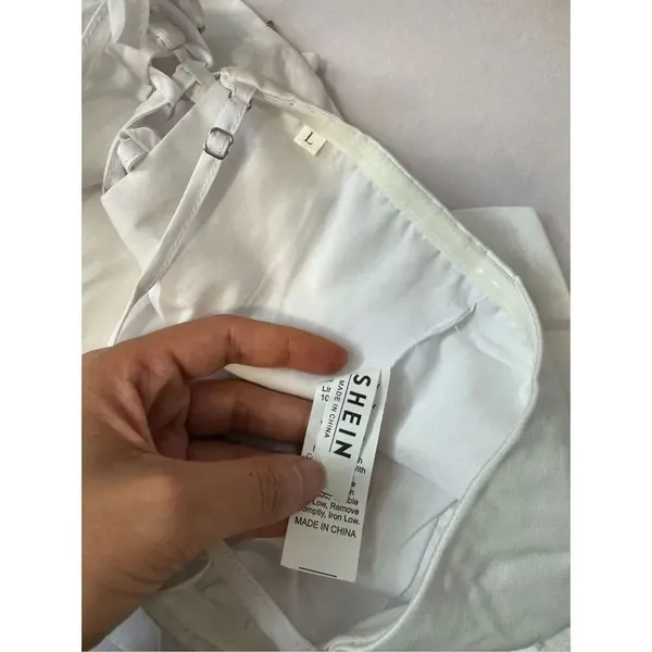 White floral crop top size large White - Image 6