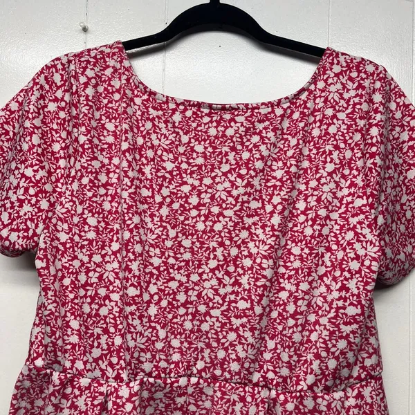 Torrid Maxi Dress Womens 1X Floral Stretch High Waist Cottagecore Fairy Modest - Image 10