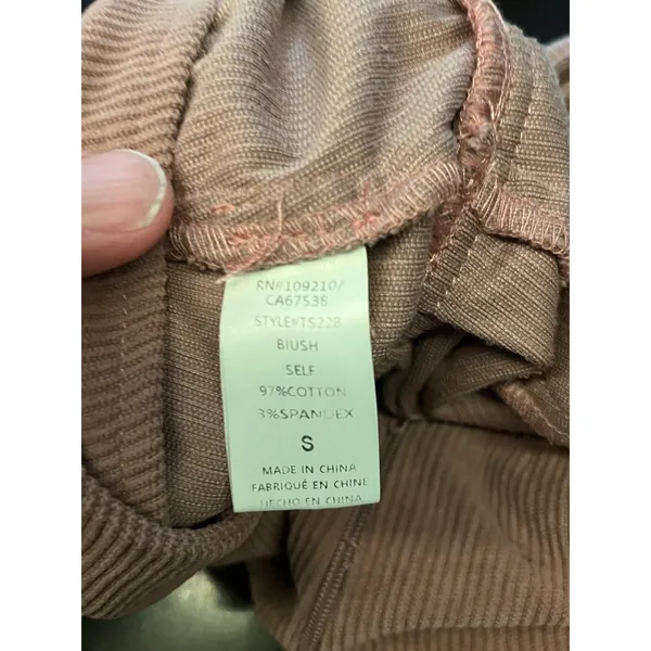 Windsor Skirt Womens Small Pink Blush Corduroy Pleated Mini Skater Stretch - Image 4