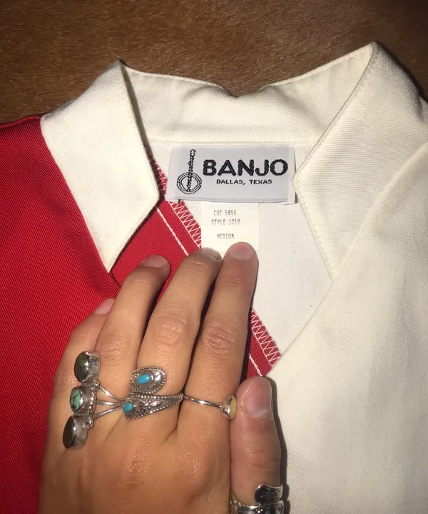 Banjo Western Button Up Size M - Image 3