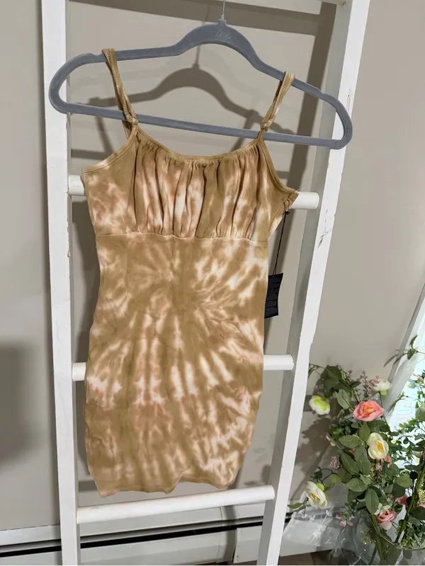 Forever 21 Ribbed Tank Dress in Light Beige - Image 2