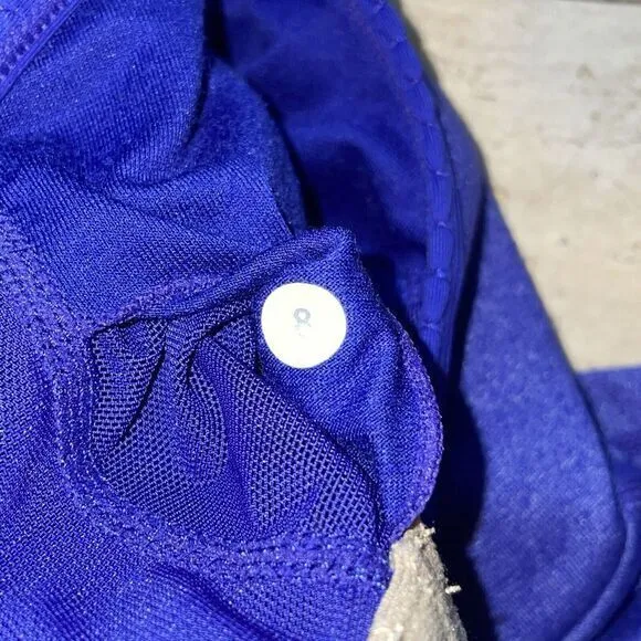 lululemon Tank pigment blue 8 Ruched Front‎ - Image 5