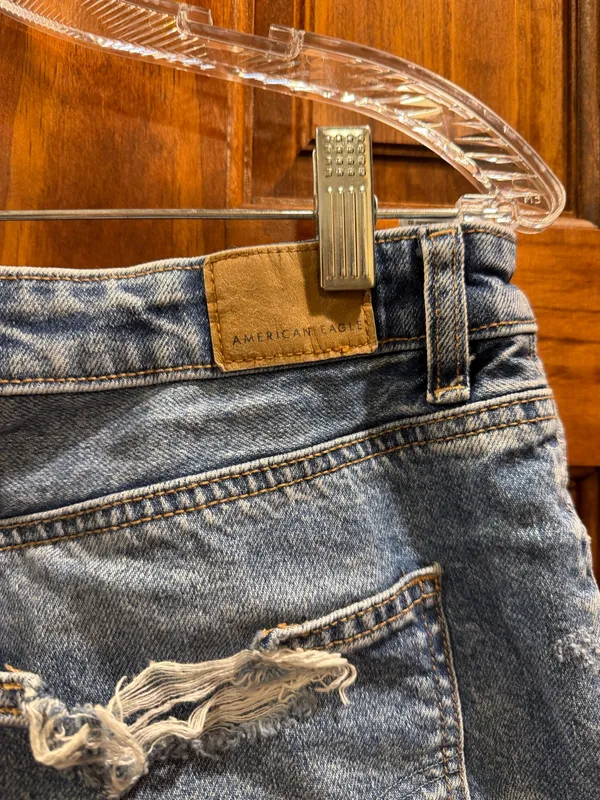 American Eagle Highest Rise Baggy Shorts - Image 5