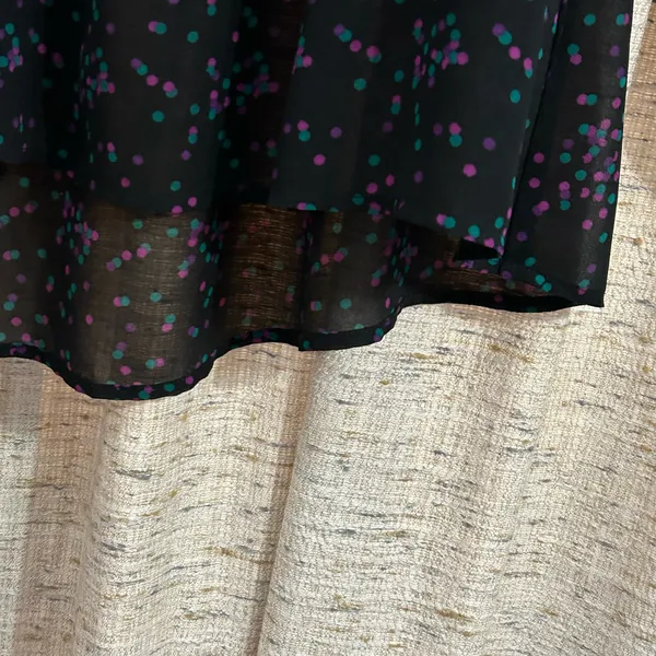 Torrid Long Sleeve Sheer Peplum Blouse - Image 4