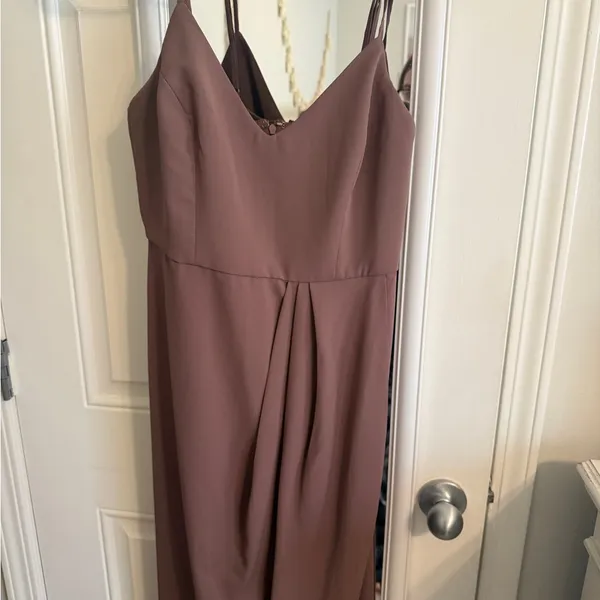 Lulu's Mauve Maxi Dress - Image 3