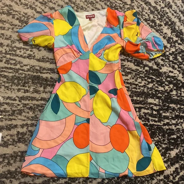 STAUD Mini Milla Dress size 0 - Image 3