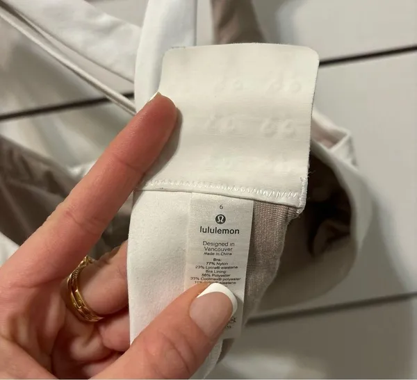 Lululemon Stash It All Bra White - Image 8