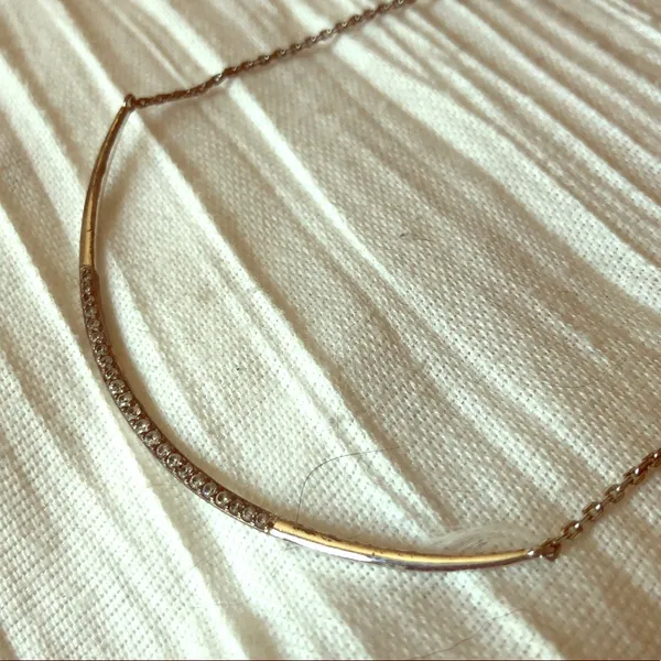 Stella & Dot silver necklace - Image 2