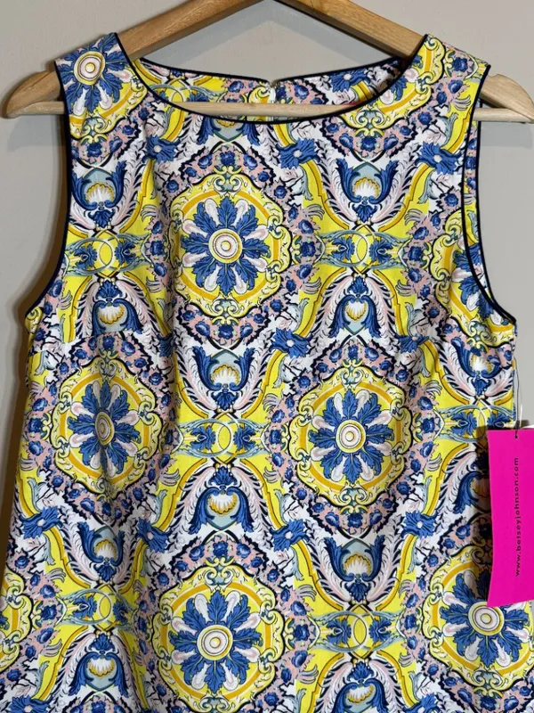 Y2K Betsey Johnson Sleeveless Shift Mini Dress Women's 6 Cocktail Party Twee NWT - Image 7