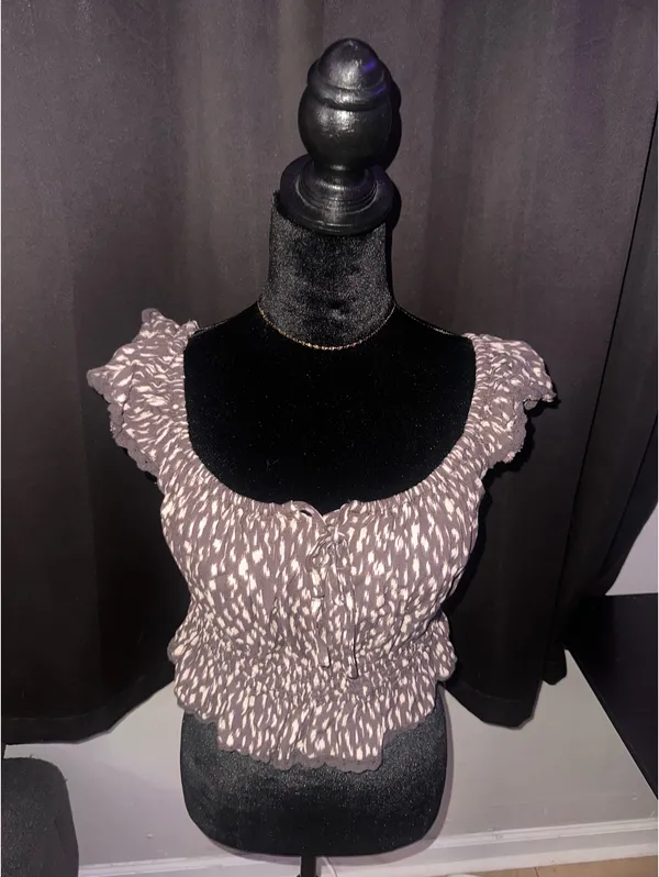 Boutique Baby Doll Blouse Shirt - Image 2