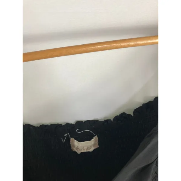 Altard State Black Long Sleeve Crop Top Size Medium - Image 3