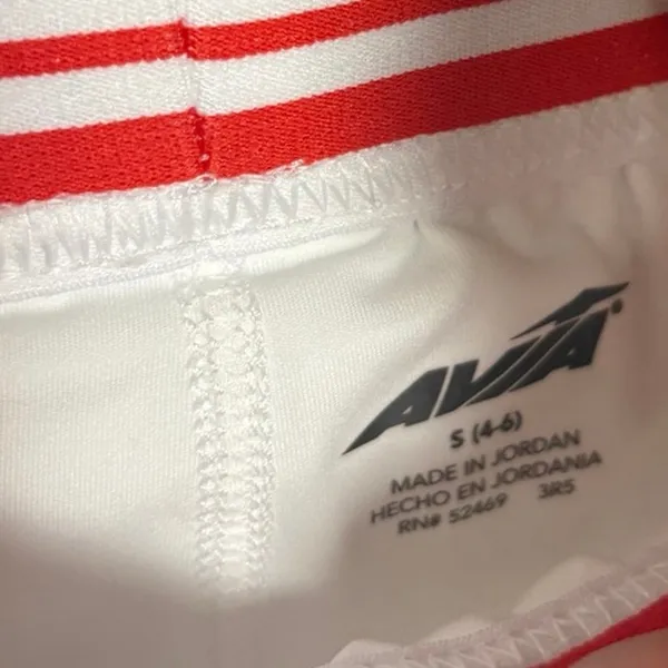 Avia White Pleated Tennis Skort‎ Size Small - Image 5