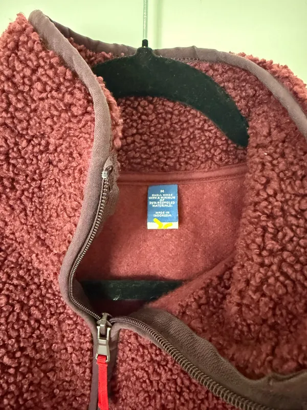 Old Navy Sherpa Quarter-Zip Pullover - Image 3